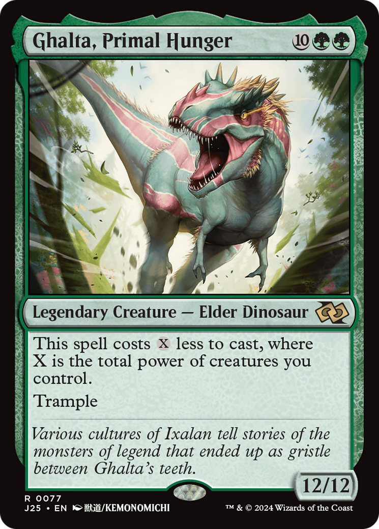 Ghalta, Primal Hunger (Anime) [Foundations Jumpstart] – Shop DMDave