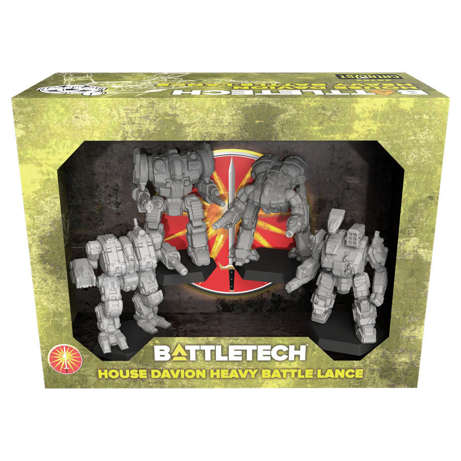 BattleTech: House Davion Heavy Battle Lance Force Pack