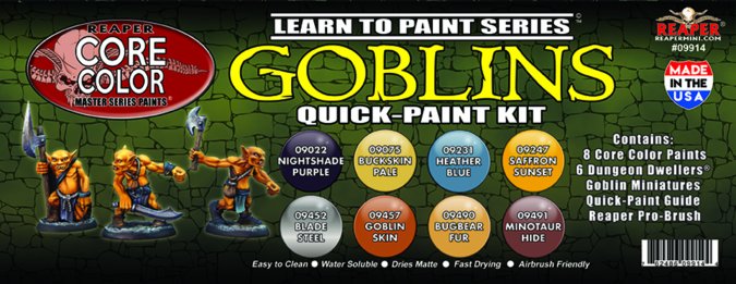 LEARN TO PAINT: GOBLINS QUICK-PAINT KIT