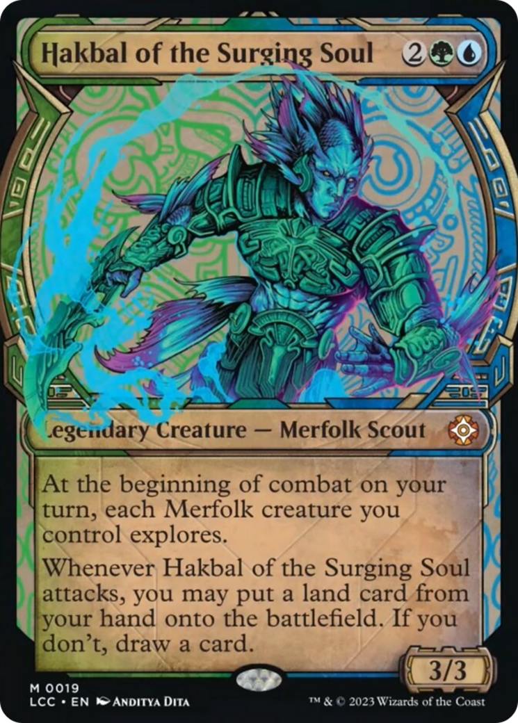Hakbal of the Surging Soul (Showcase) [The Lost Caverns of Ixalan Comm –  Shop DMDave