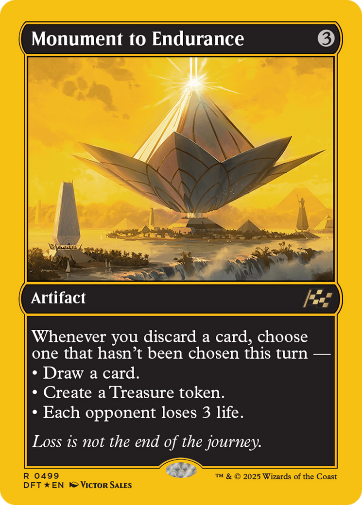Monument to Endurance (First-Place Foil) [Aetherdrift] – Shop DMDave