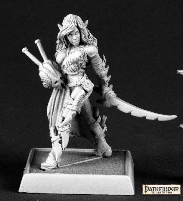 CHIVANE, RED MANTIS ASSASSIN ELF ROGUE
