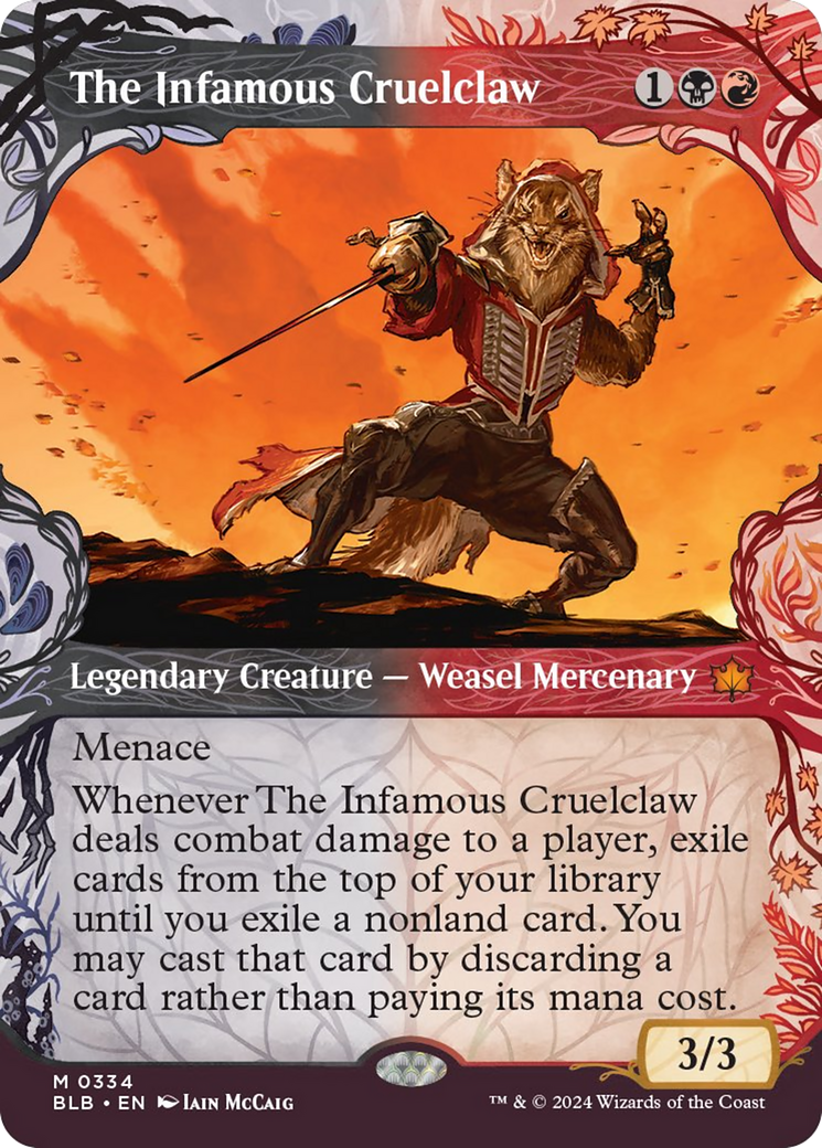 The Infamous Cruelclaw (Showcase) [Bloomburrow] – Shop DMDave