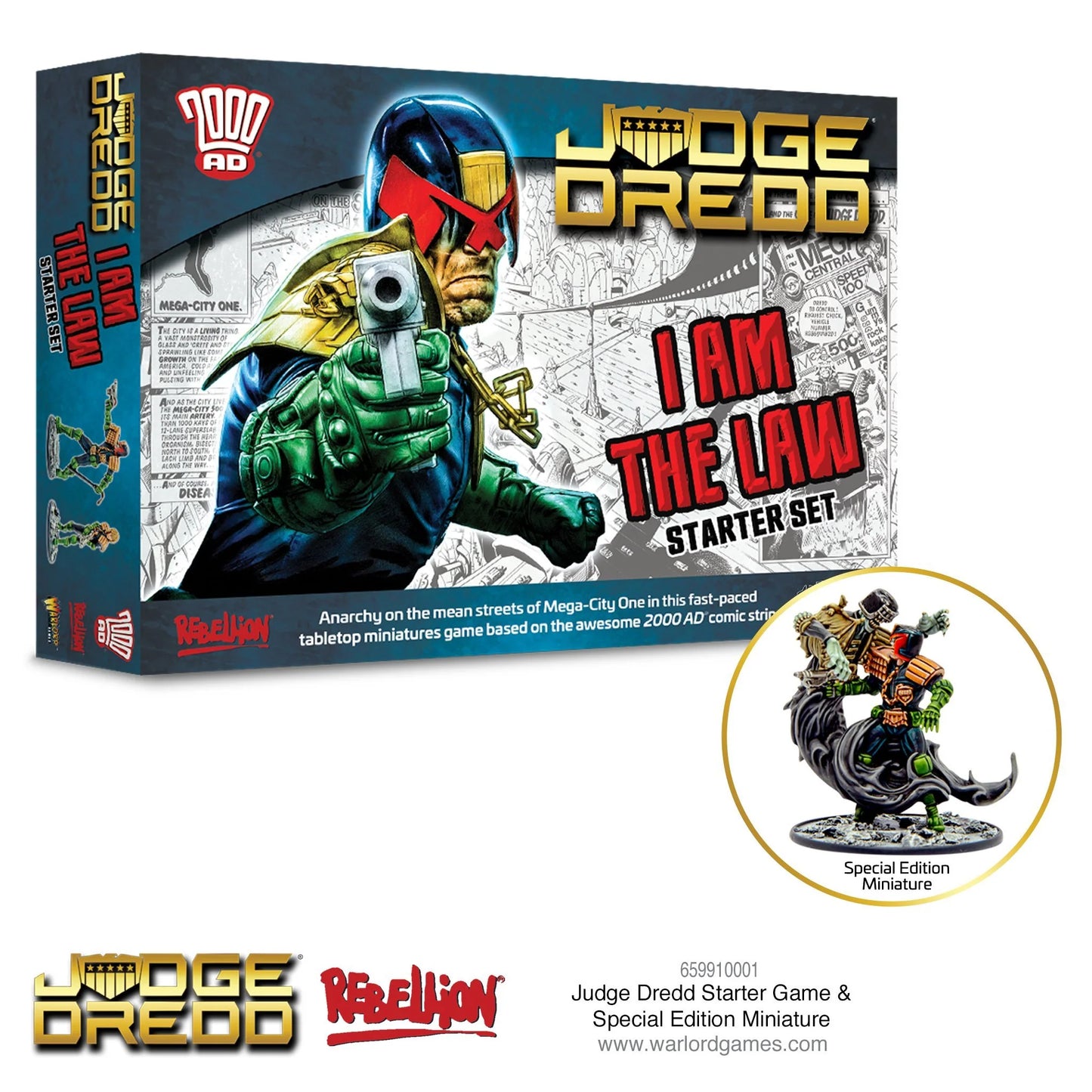Judge Dredd: I am the law starter set
