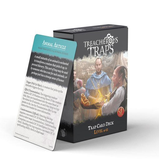 Treacherous Traps: Trap Card Deck: Level 9-12