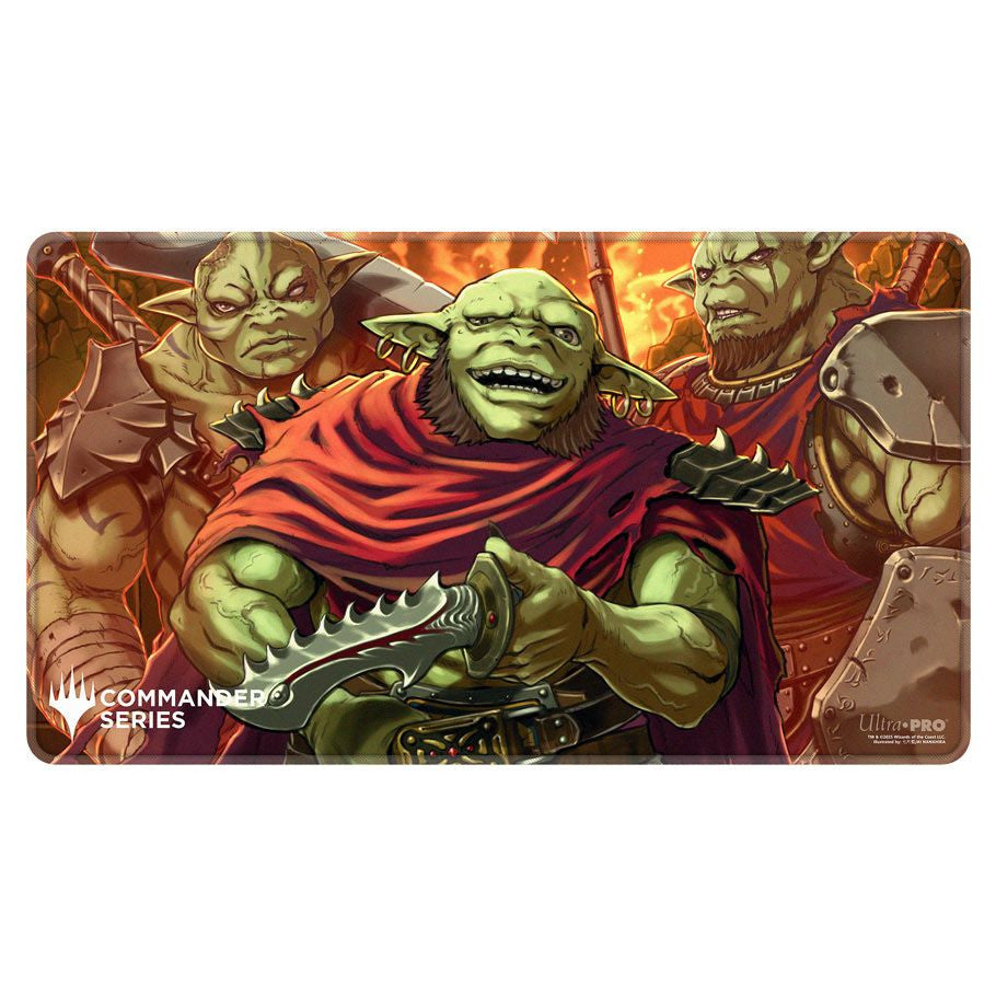 Playmat: Stitched Edge: MTG: Krenko, Mob Boss
