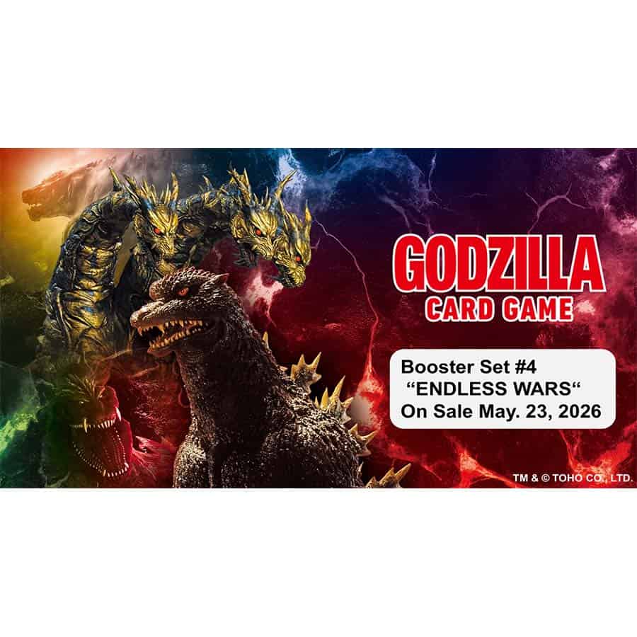 GODZILLA CARD GAME: BOOSTER SET 4: ENDLESS WARS