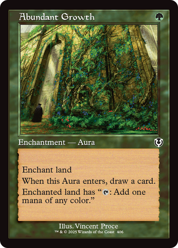 Abundant Growth (Retro Frame) [Innistrad Remastered] – Shop DMDave