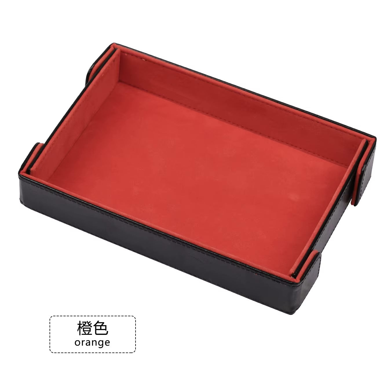 Foldable Magnetic Dice Tray Orange $11.99