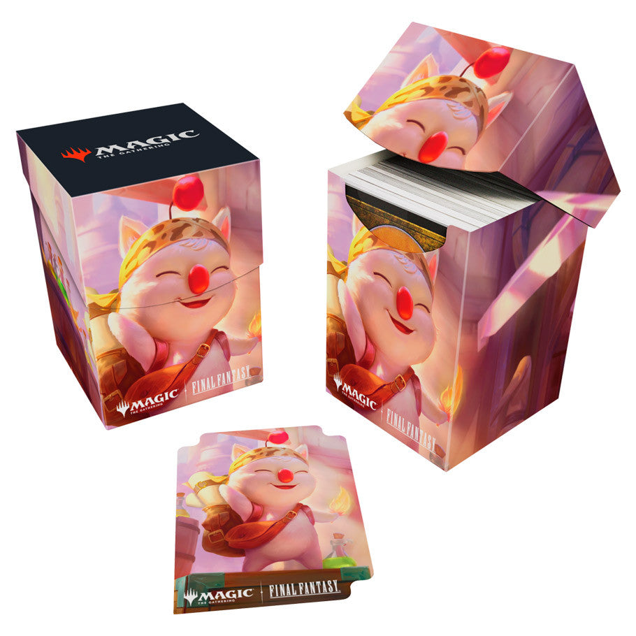 Deck Box: 100+: Magic the Gathering: Final Fantasy: Stiltzkin, Moogle Merchant Deck Box: 100+: Magic the Gathering: Final Fantasy: Stiltzkin, Moogle Merchant