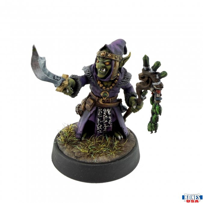 GRIZZIK AND STENCHLEY GOBLIN WIZARD AND SKUNK FAMILIAR