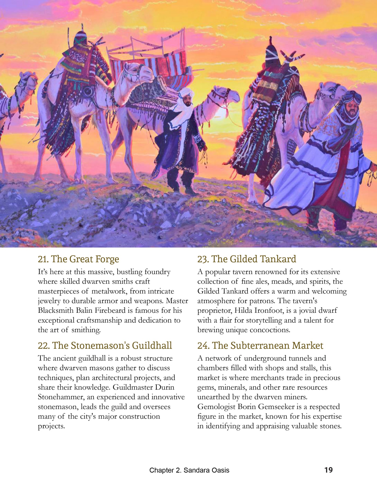 Dungeons & Lairs 4: Desert of Dread Softcover and PDF