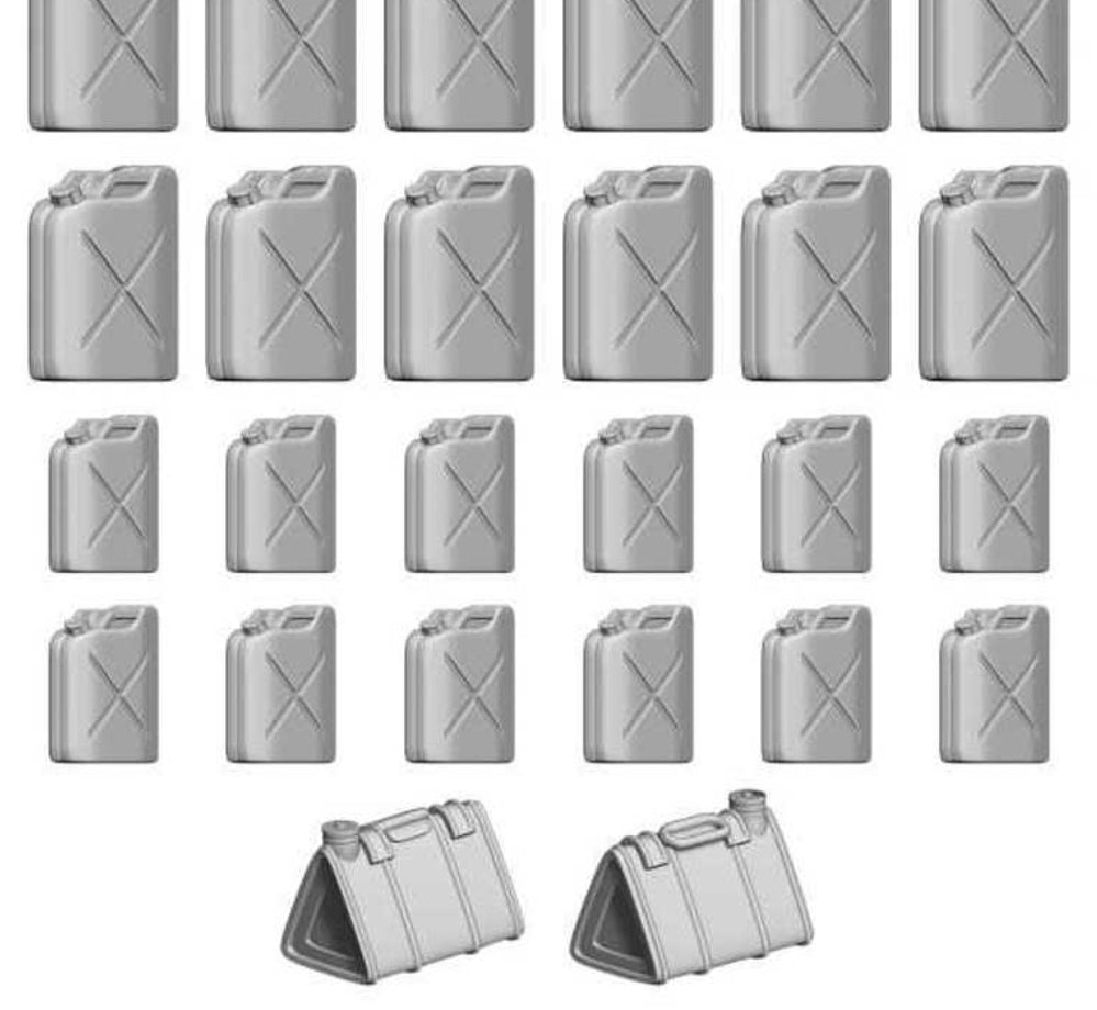 Resin Jerry Cans