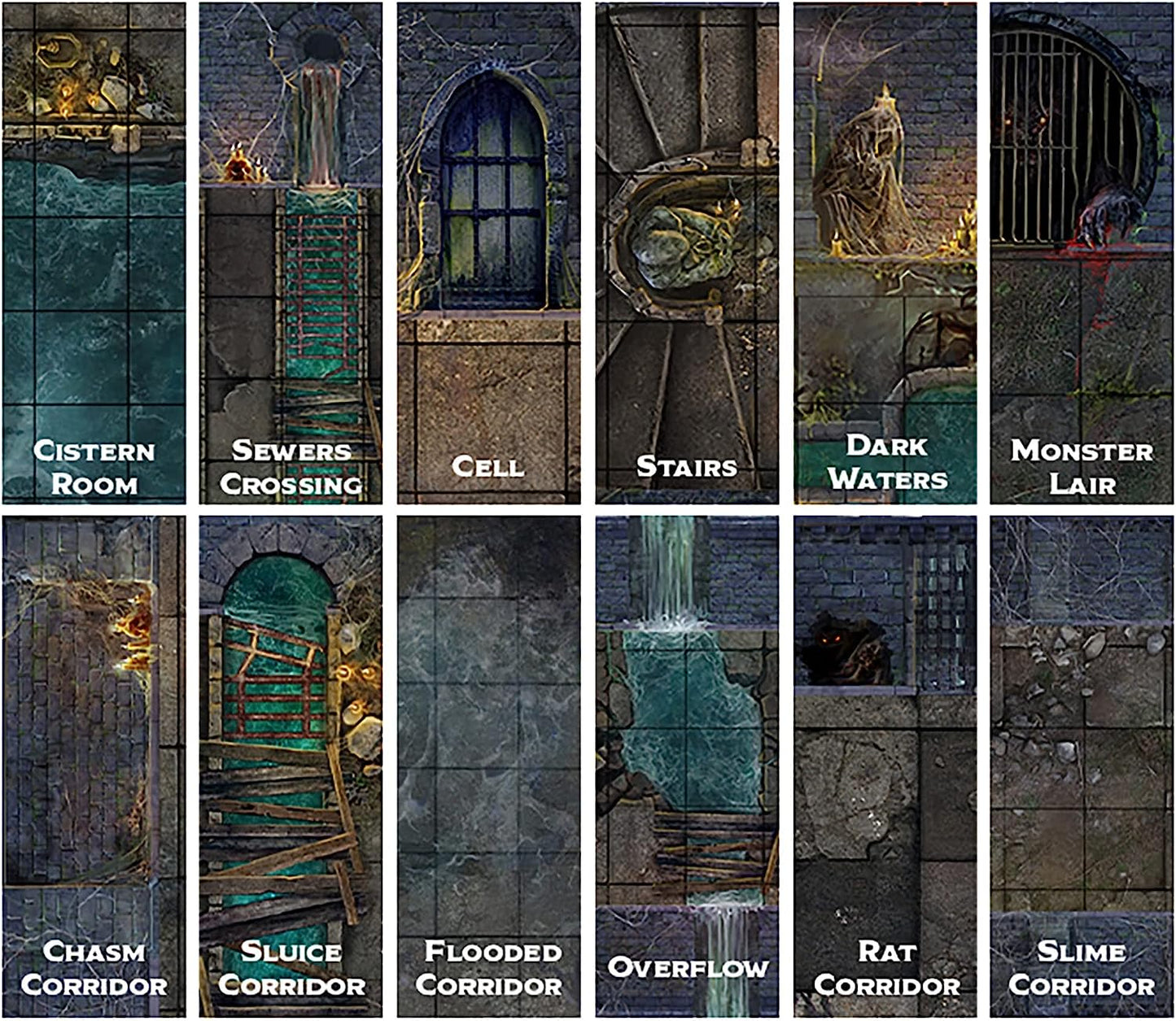 Tenfold Dungeon: Dungeons & Sewers