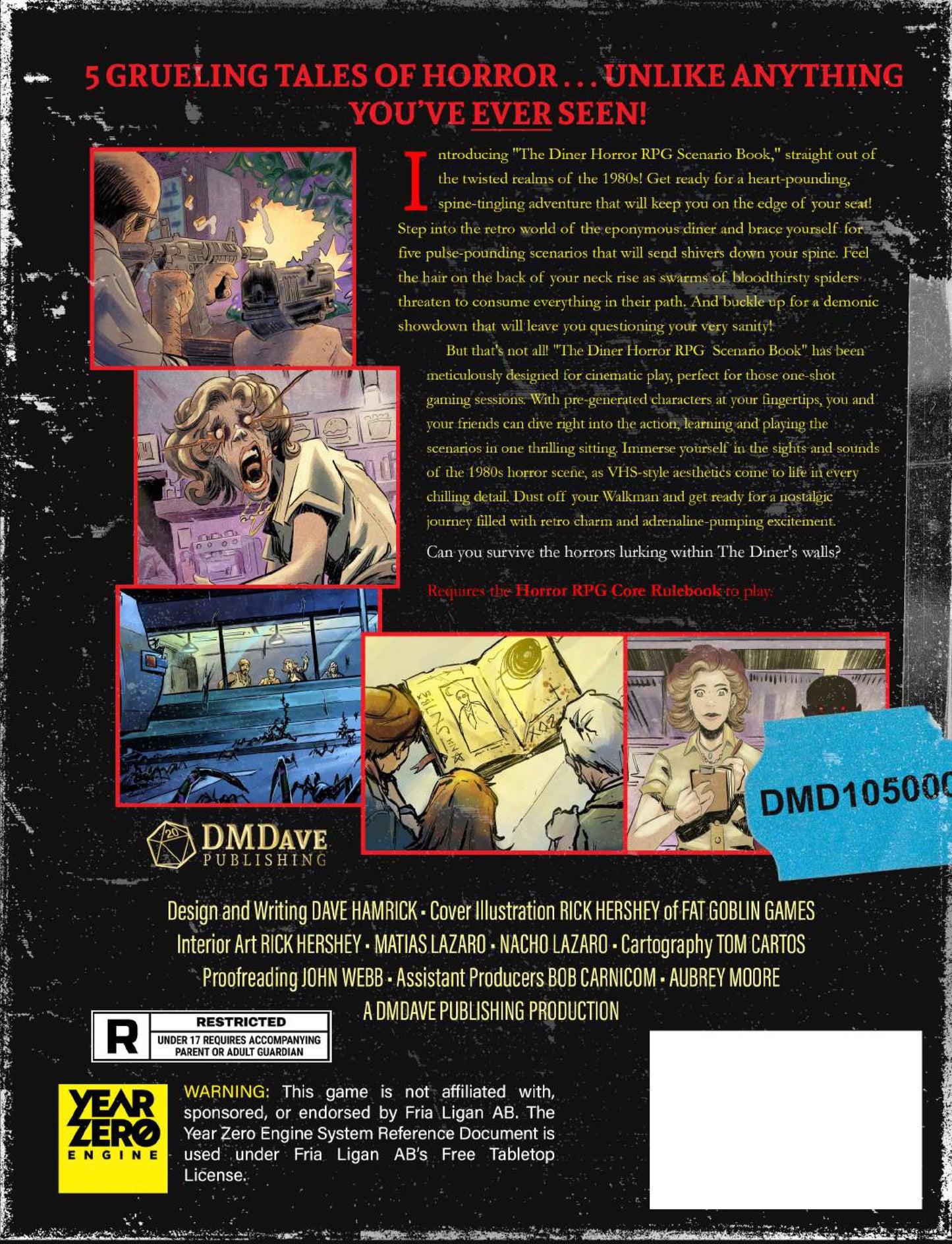 The Diner — A Scenario Book for the Horror RPG