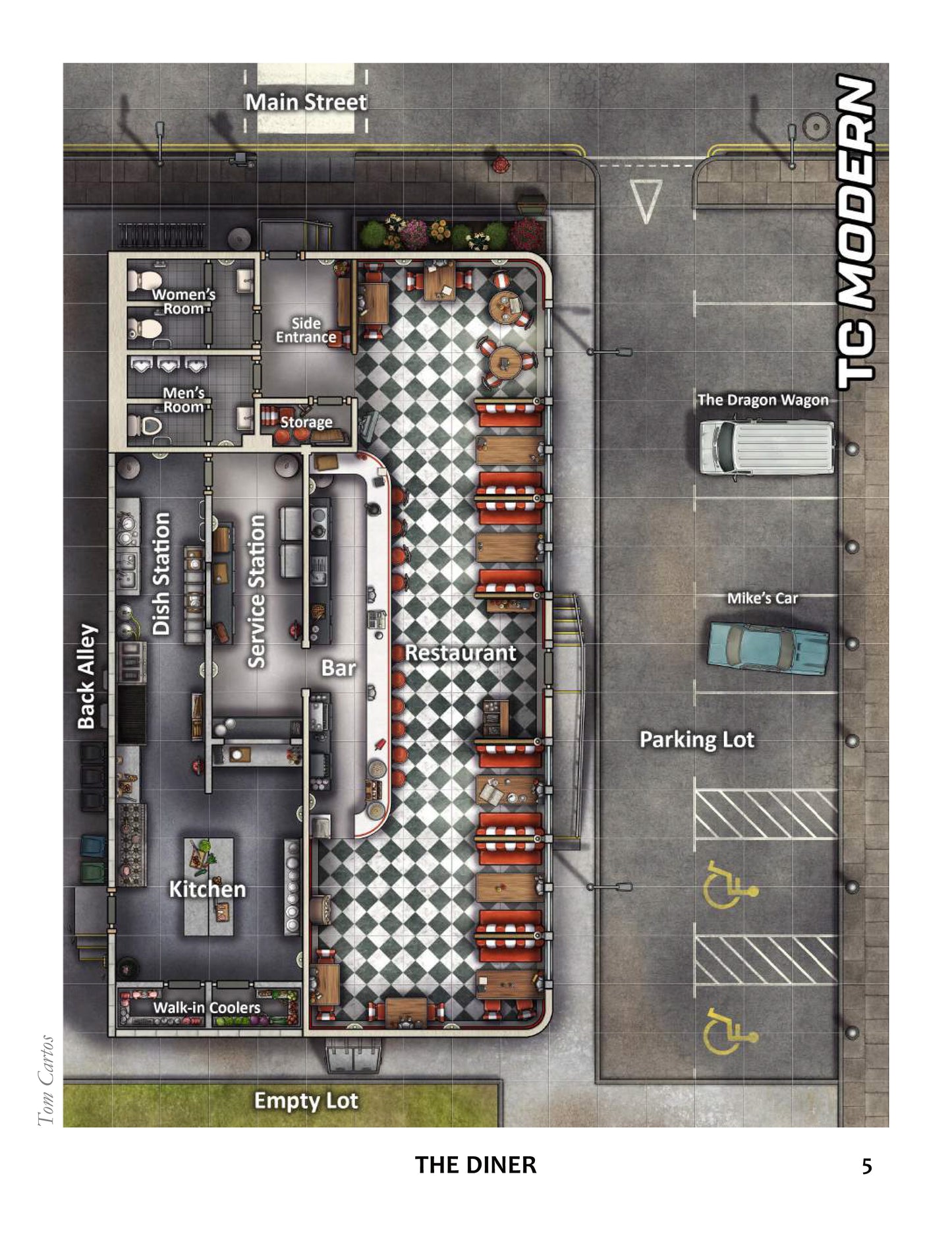 The Diner — A Scenario Book for the Horror RPG