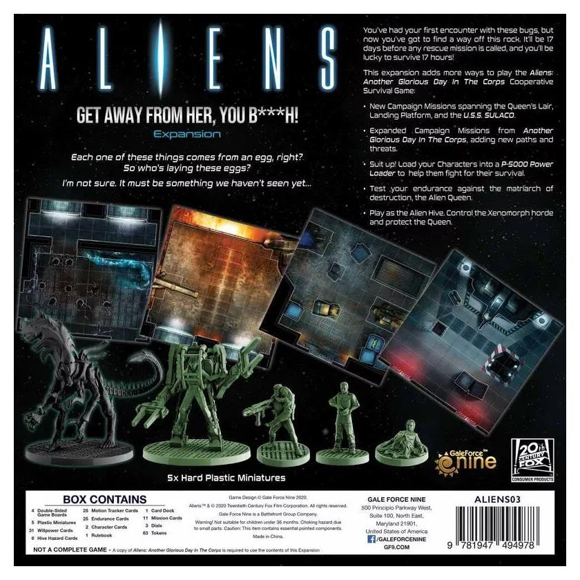 Aliens: Get Away From Her you B***h Exp