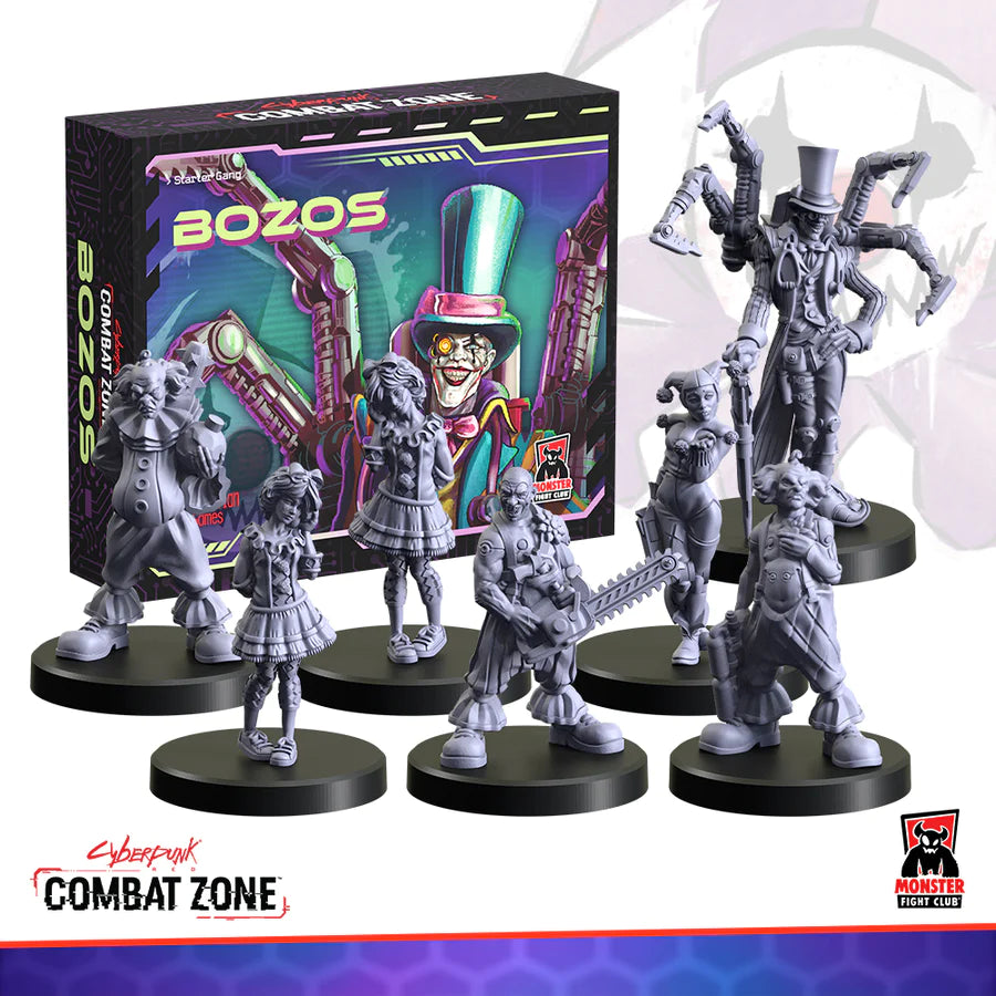Cyberpunk Red Combat Zone Bozos Miniatures