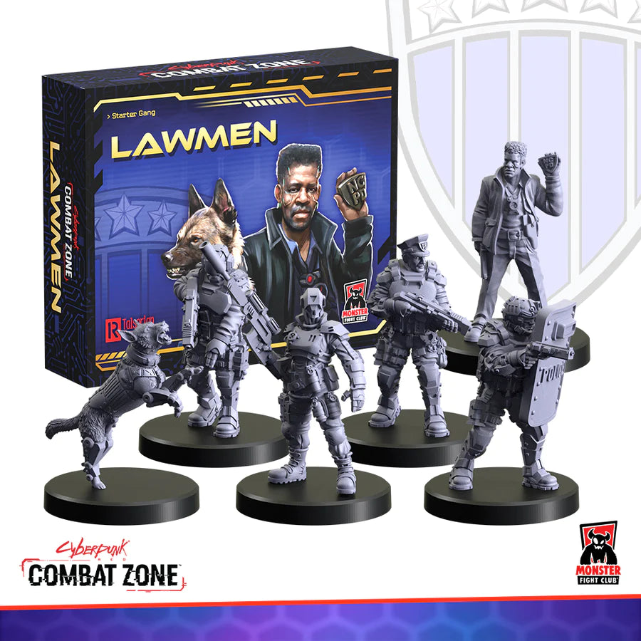 Cyberpunk Red Combat Zone Lawmen starter set – Shop DMDave