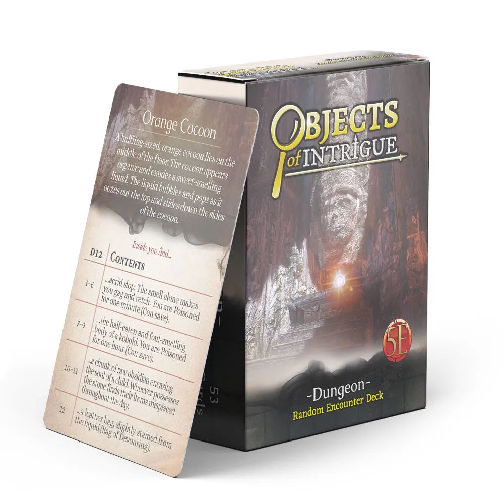 Objects of Intrigue: Dungeon: Random Encounter Deck