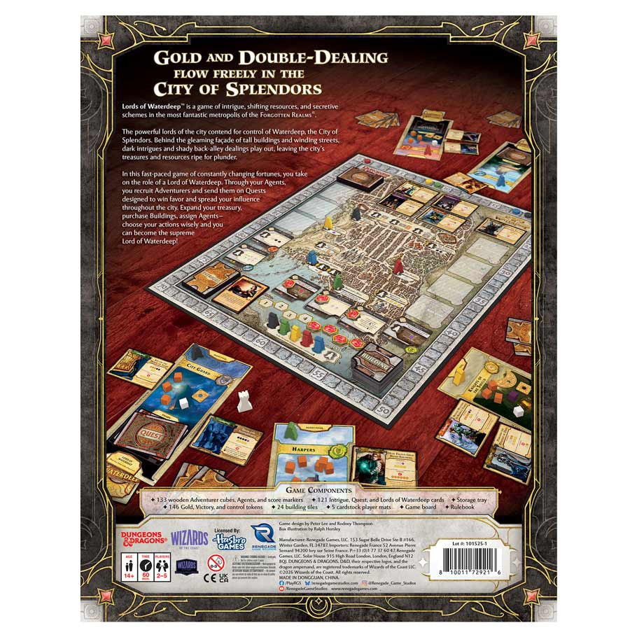 D&D: Lords of Waterdeep