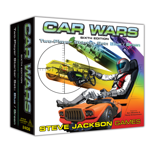 CAR WARS: TWO-PLAYER STARTER SET BLUE/GREEN
