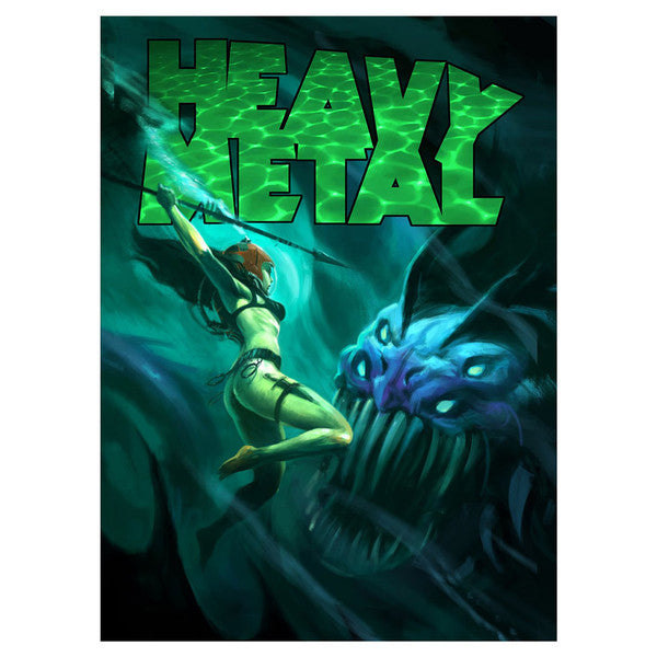 Heavy Metal #2B Patrick Reilly Cover