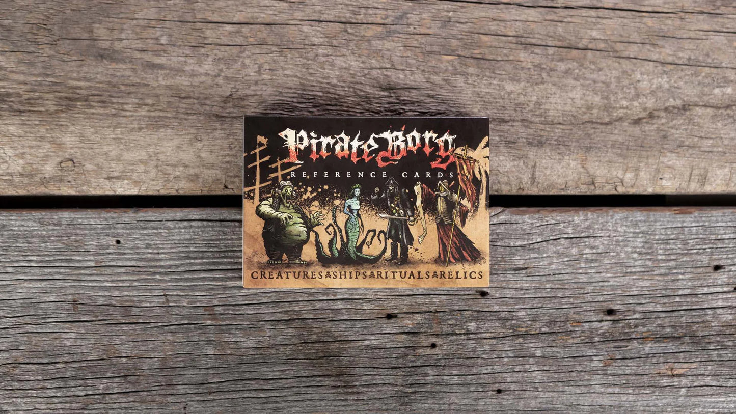 Pirate Borg Reference Cards