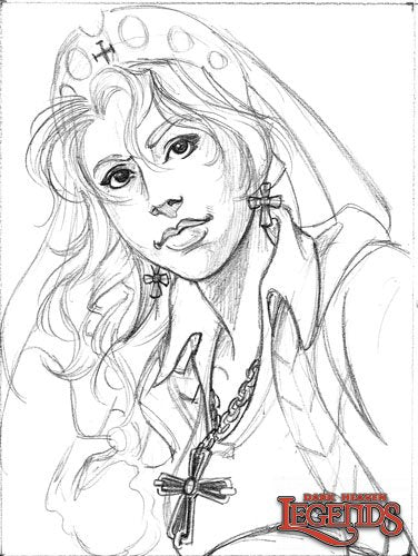 DIVA THE BLESSED HUMAN CLERIC