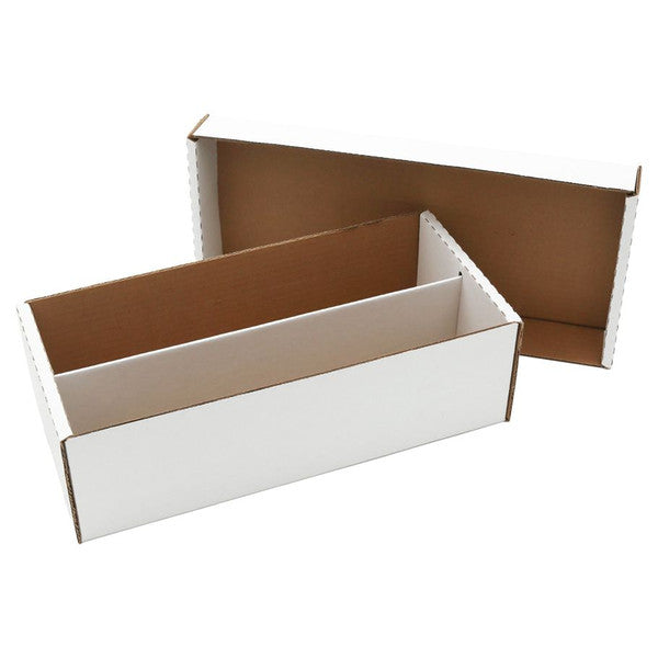 ACD Cardboard Card Storage Boxes 1600 Count (box and lid)