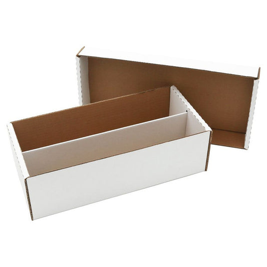 ACD Cardboard Card Storage Boxes 1600 Count (box and lid)