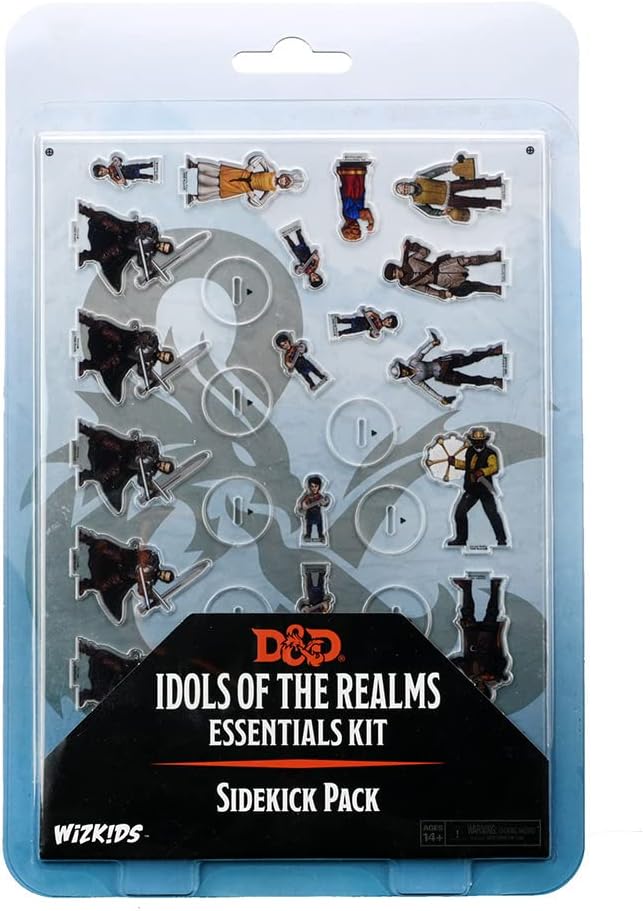 Dungeons & Dragons Fifth Edition: Idols of the Realms 2d Acrylic Miniatures: Sidekick Pack
