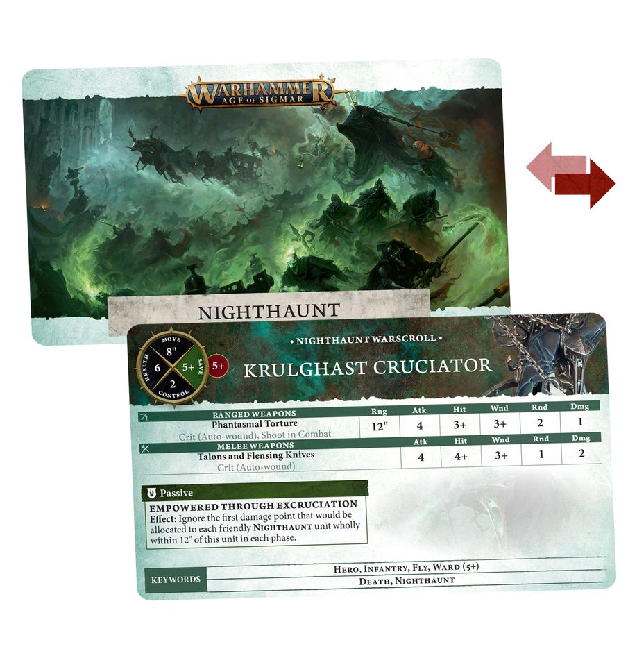 Nighthaunt Warscroll Cards