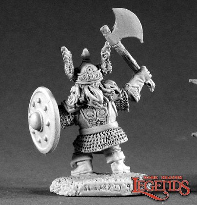 HARGRIM AXEHELM, DWARF KING DWARF PALADIN