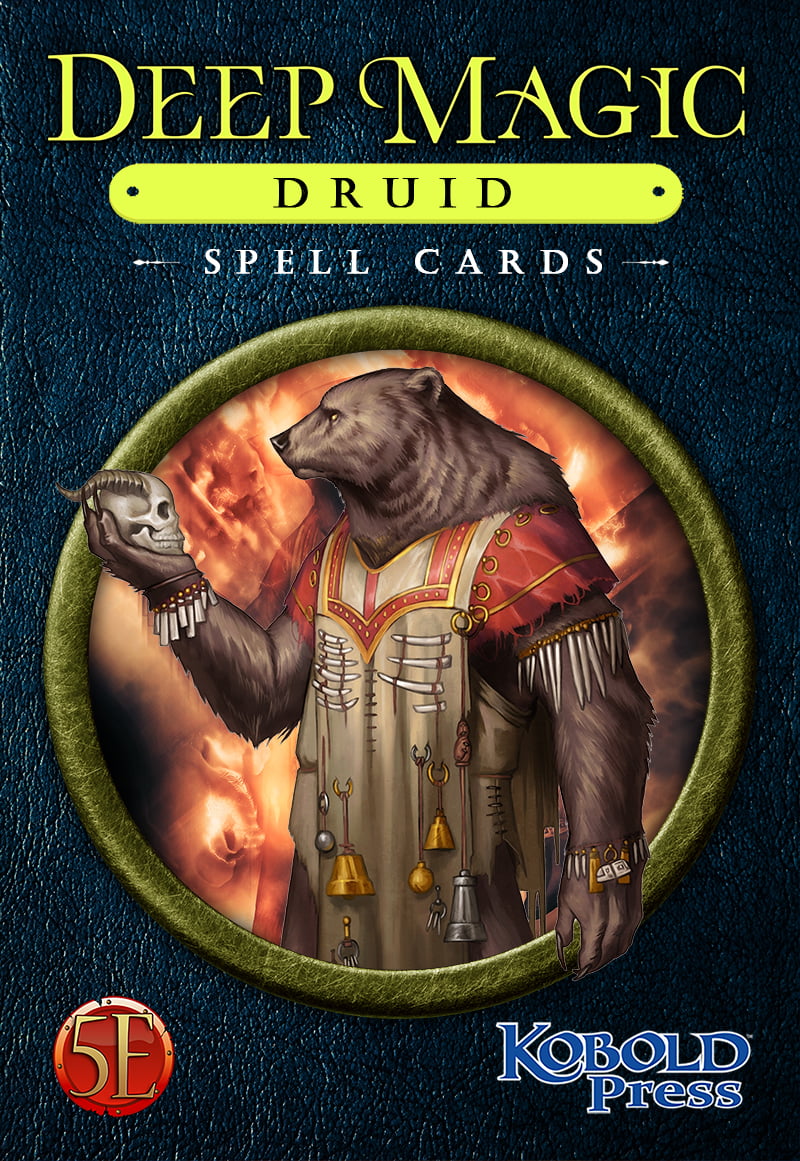 D&D 5E: Deep Magic Spell Cards: Druid – Shop DMDave