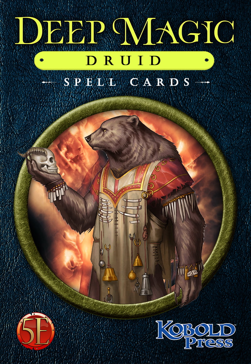D&D 5E: Deep Magic Spell Cards: Druid