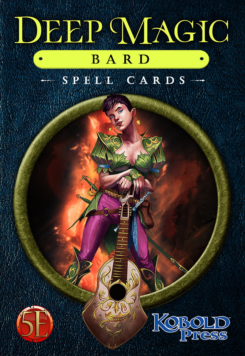 D&D 5E: Deep Magic Spell Cards: Bard