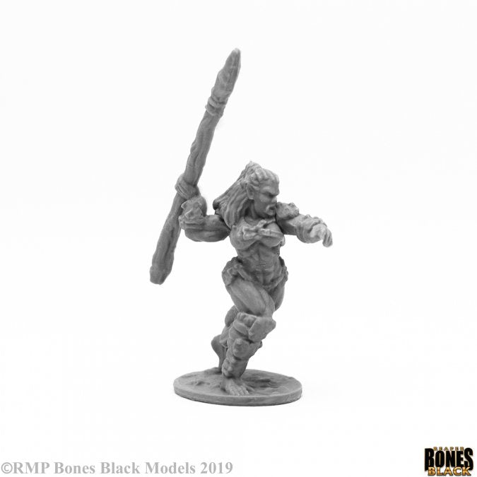JADE FIRE SPEARMAN HALF-ORC BARBARIAN SPEARMAN
