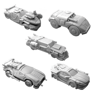 Car Wars: Miniatures Set 4