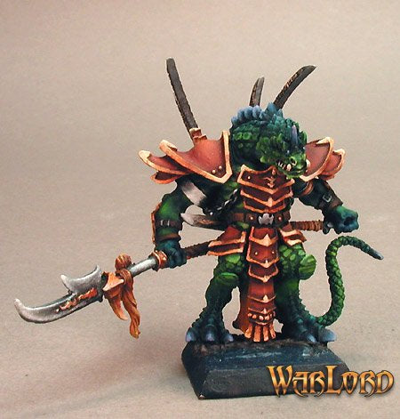 KHONG-TO, REPTUS WARLORD DRAGONMAN FIGHTER