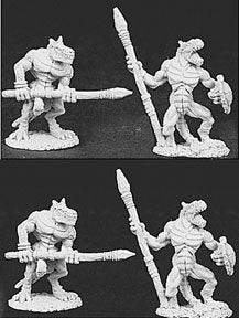 LIZARD MEN W/SPEARS