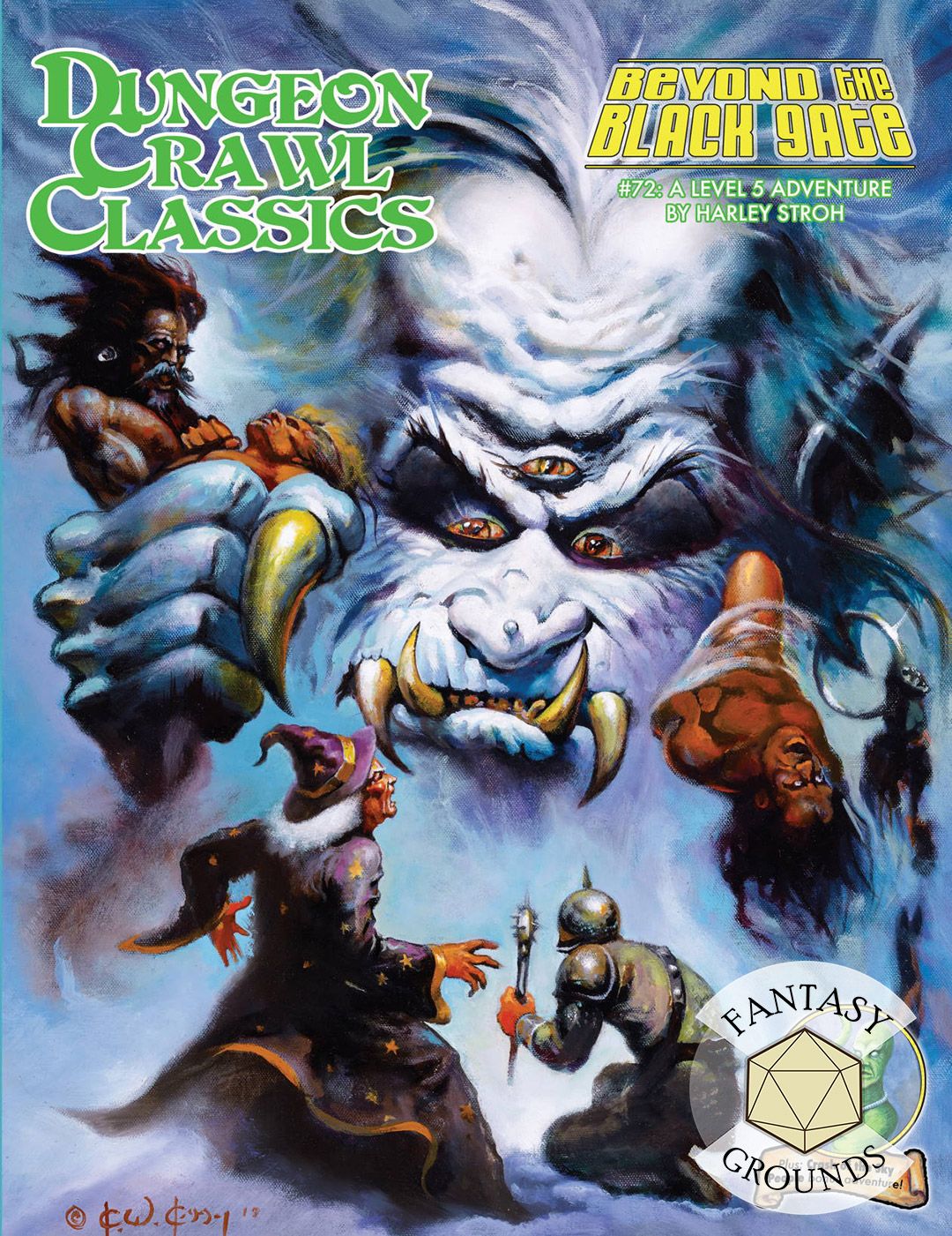 Dungeon Crawl Classics #72: Beyond the Black Gate