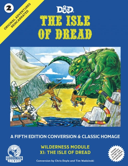 D&D: 5E: The Isle of Dread