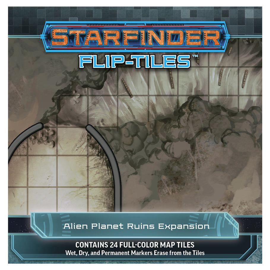 Starfinder Flip-Tiles: City Alien Planet Ruins Expansion