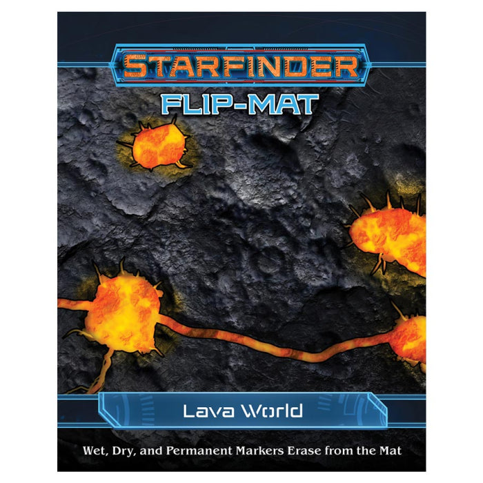 Starfinder: Flip Mat: Lava World