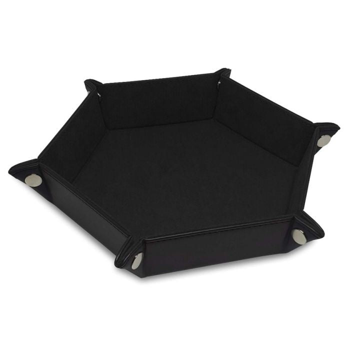 Dice Tray: LX: Hex: Black