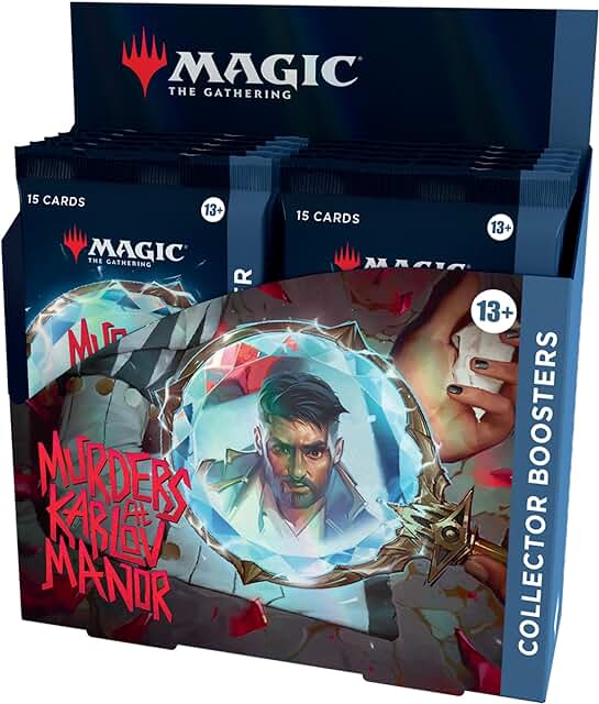 MAGIC THE GATHERING: MURDERS AT KARLOV MANOR COLLECTOR BOOSTER BOX