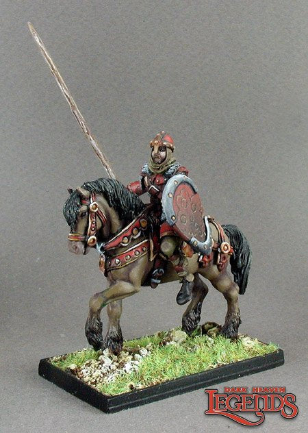 ANHURIAN CAVALRYMAN HUMAN FIGHTER MOUNTED