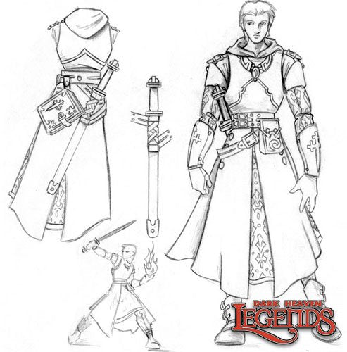 OSKAR DUNMESSER HUMAN CLERIC