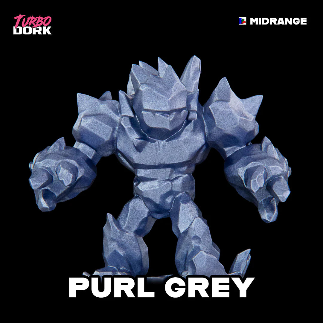 Purl Grey Metallic Acrylic Paint 22ml Bottle